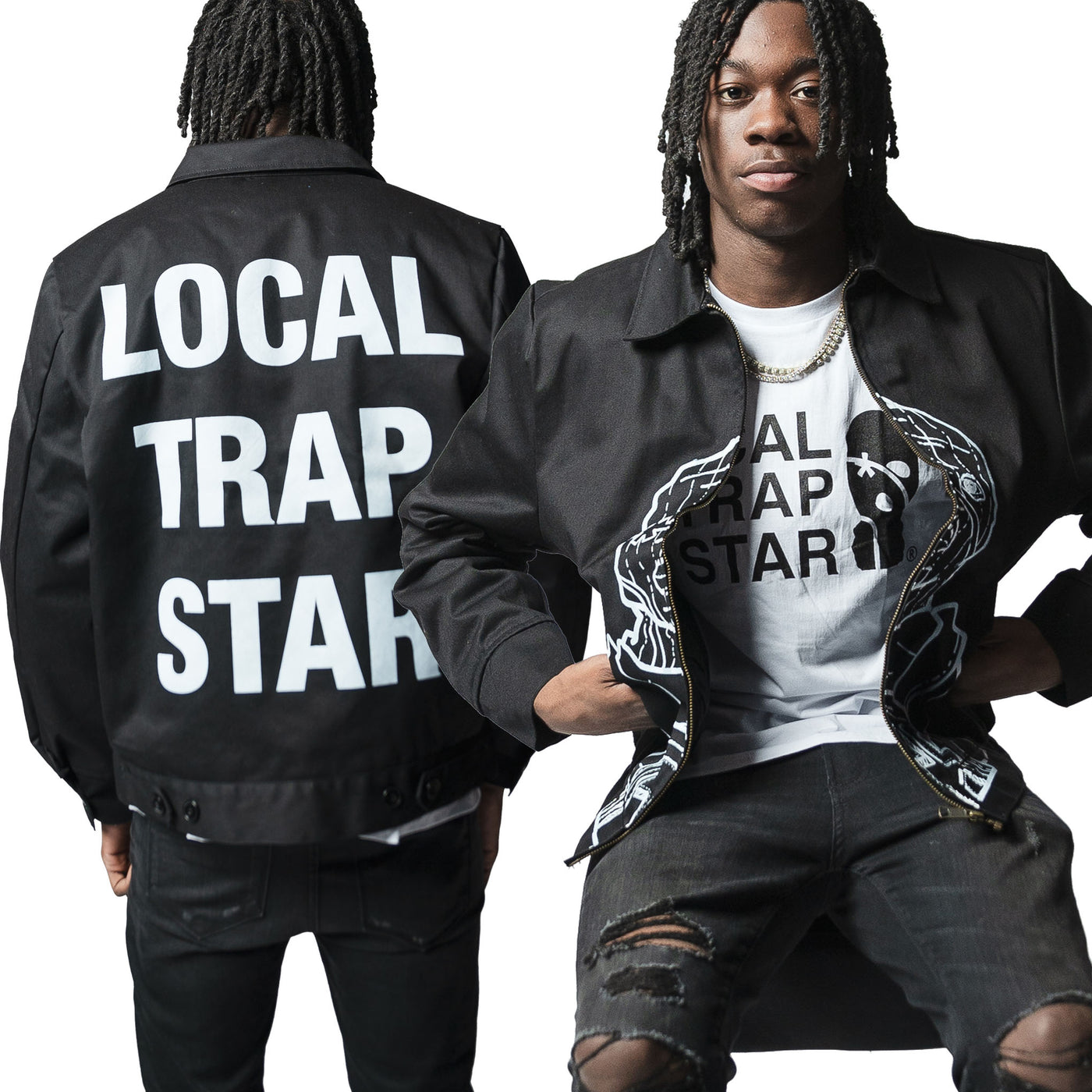 Local trap star discount hoodie